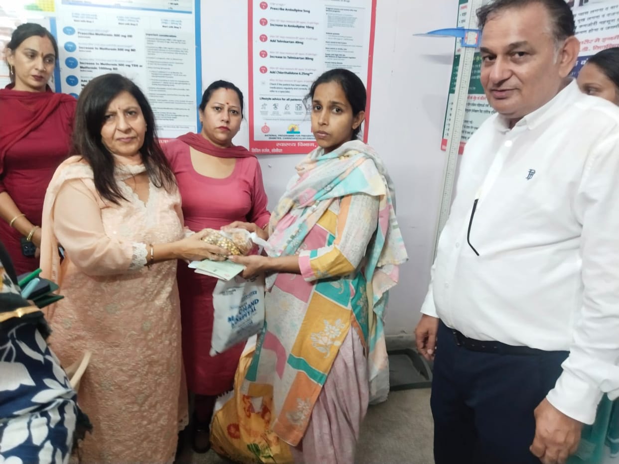Check-up of 127 pregnant women during a special program.
