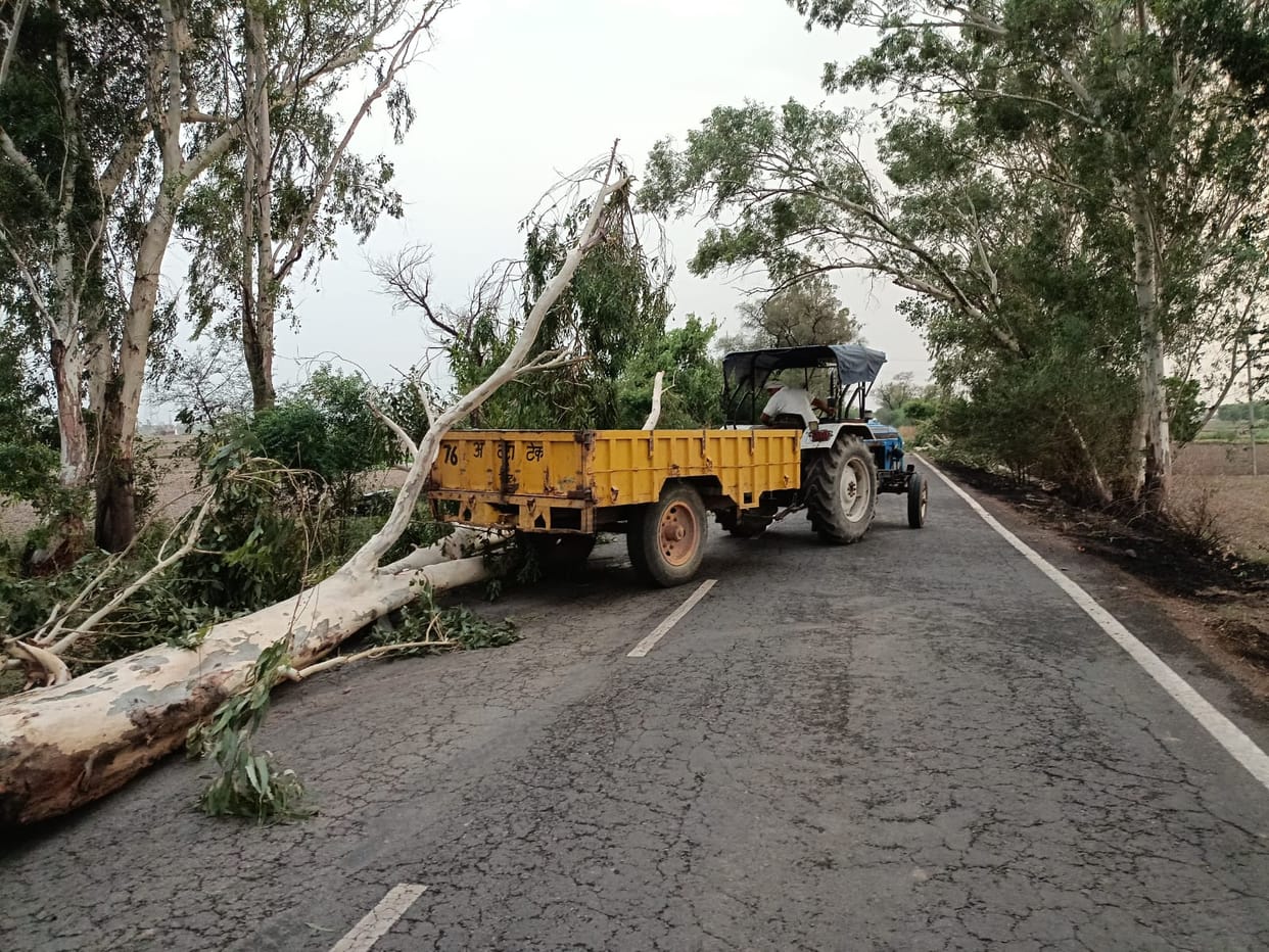 Storm wreaks havoc, power and water supply disrupted for 24 hours