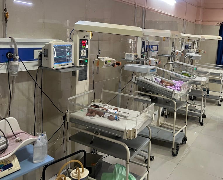 Plan to add 6 beds to the SNCU; the ward will have 18 beds.