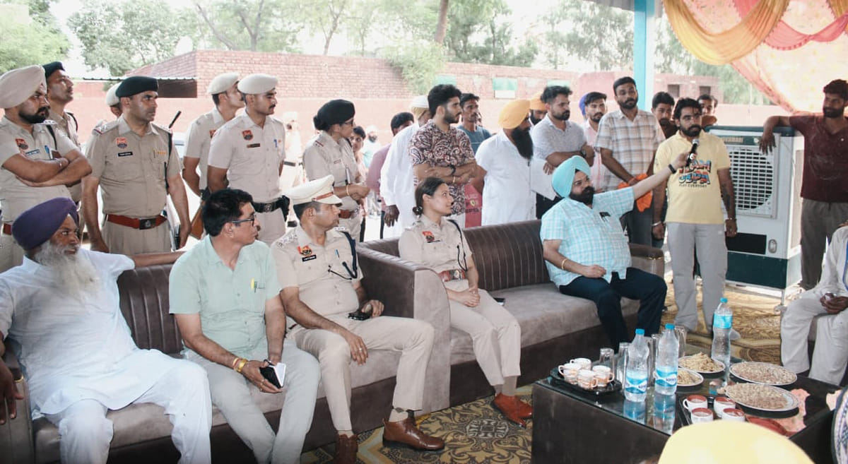 In the evening dialogue, SP Jasleen Kaur said - Drugs are destroying not just individuals but entire families and society.