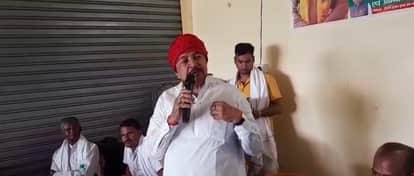 wazirganj mla virendra singh video viral over remarks against officials at public event today bihar news