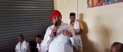 wazirganj mla virendra singh video viral over remarks against officials at public event today bihar news