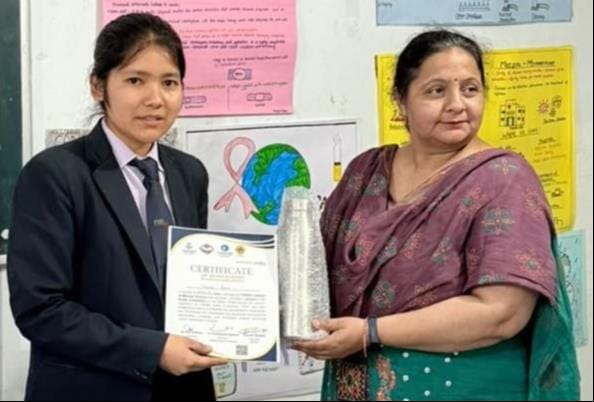 Tanisha Wins First Place in Poster Competition