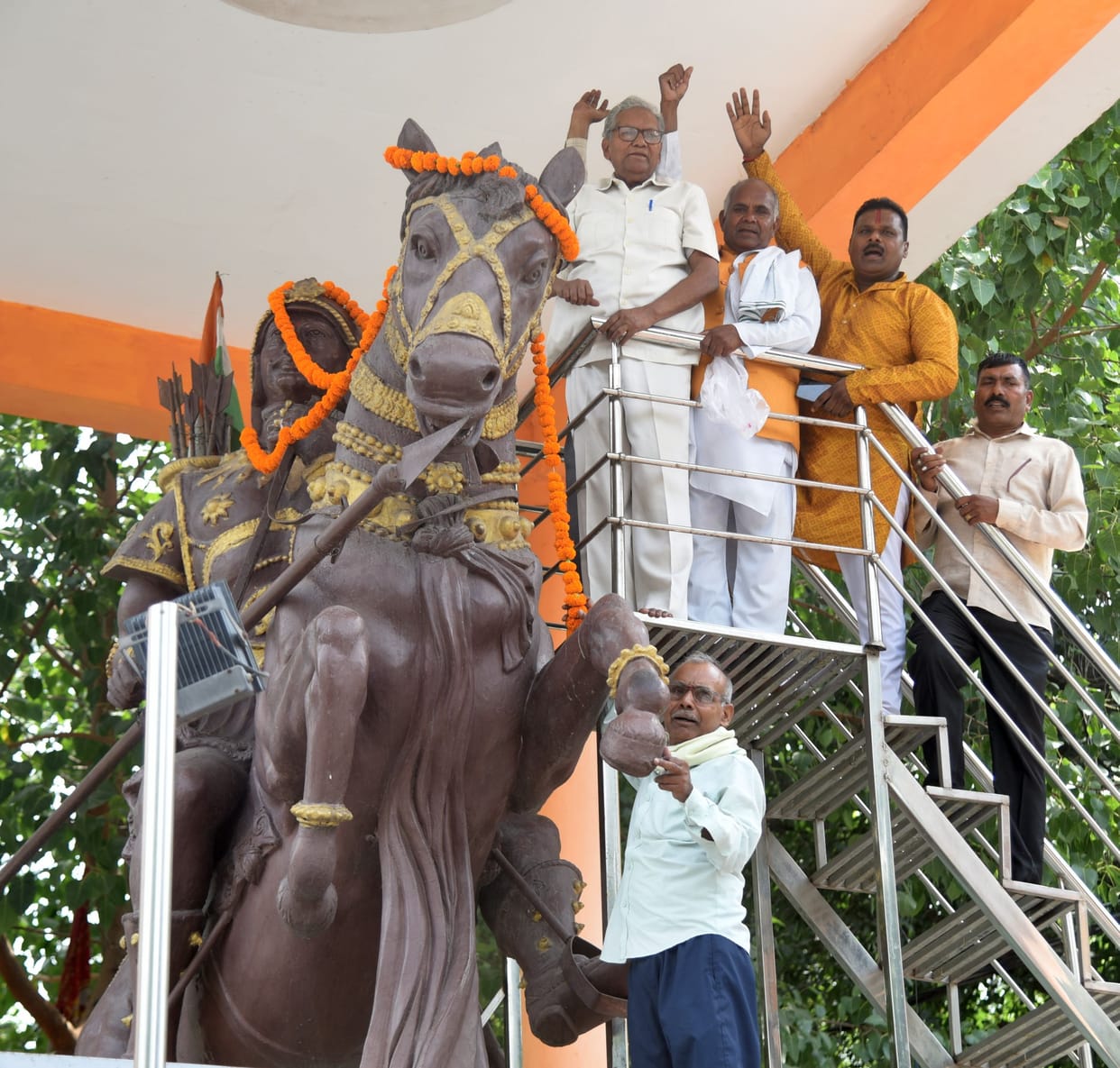 Suhaildev Vijay Diwas celebrated with Havan and Puja.