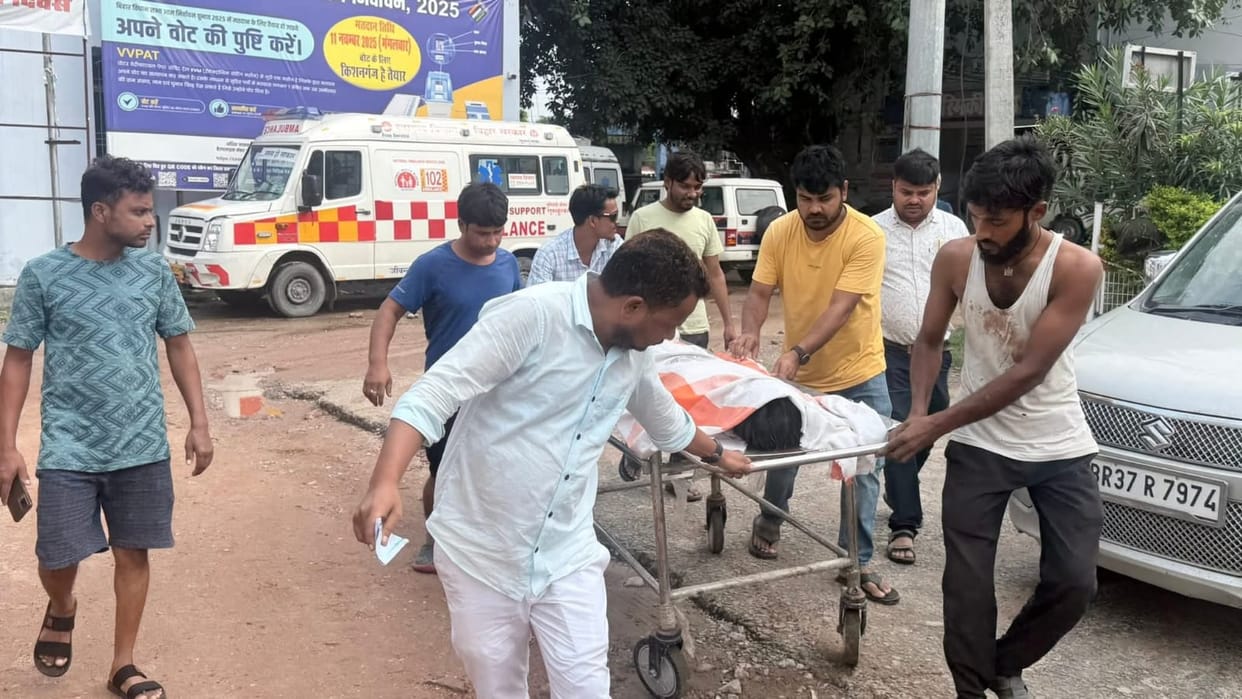 henna hands not yet faded Tractor overturns on NH in Kishanganj bride loses both her husband and her brother