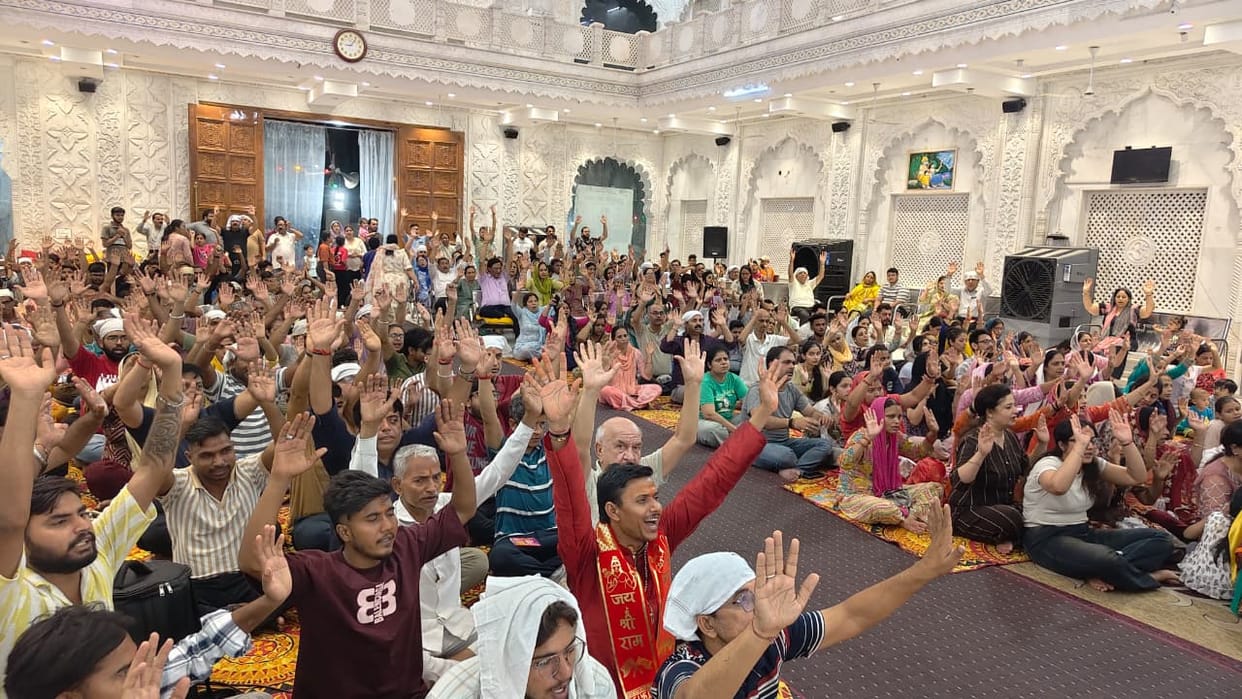 Purushottam Maas offers an opportunity for devotion, service, and spiritual well-being: Pandit Brijkishore Shastri.