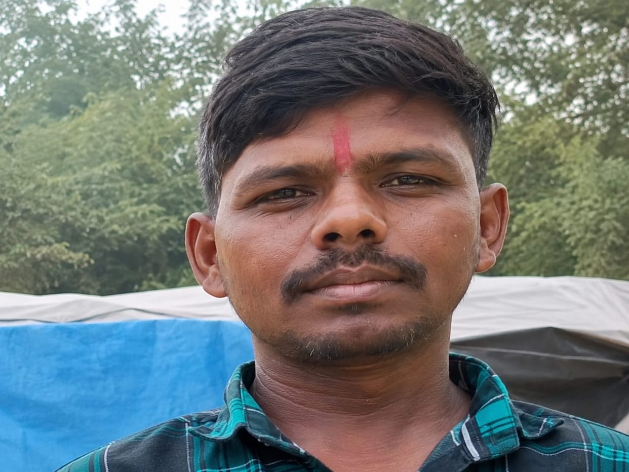 Body of a man found near Dhand railway line; GRP investigating.