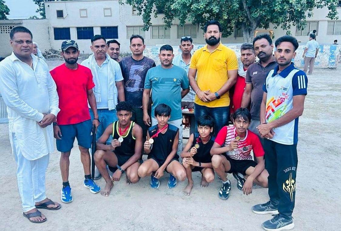 200 players displayed their strength at the Athletic Nursery on International Sports Day.