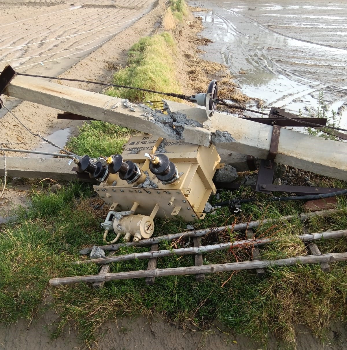 Rain wreaks havoc following storms; 1,381 electricity poles toppled, power out for over 19 hours