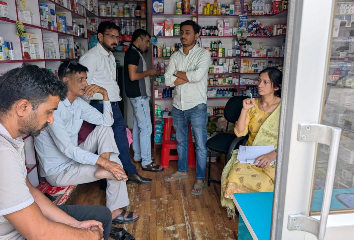 Crackdown on illegal abortions and fetal sex determination; two medical stores inspected