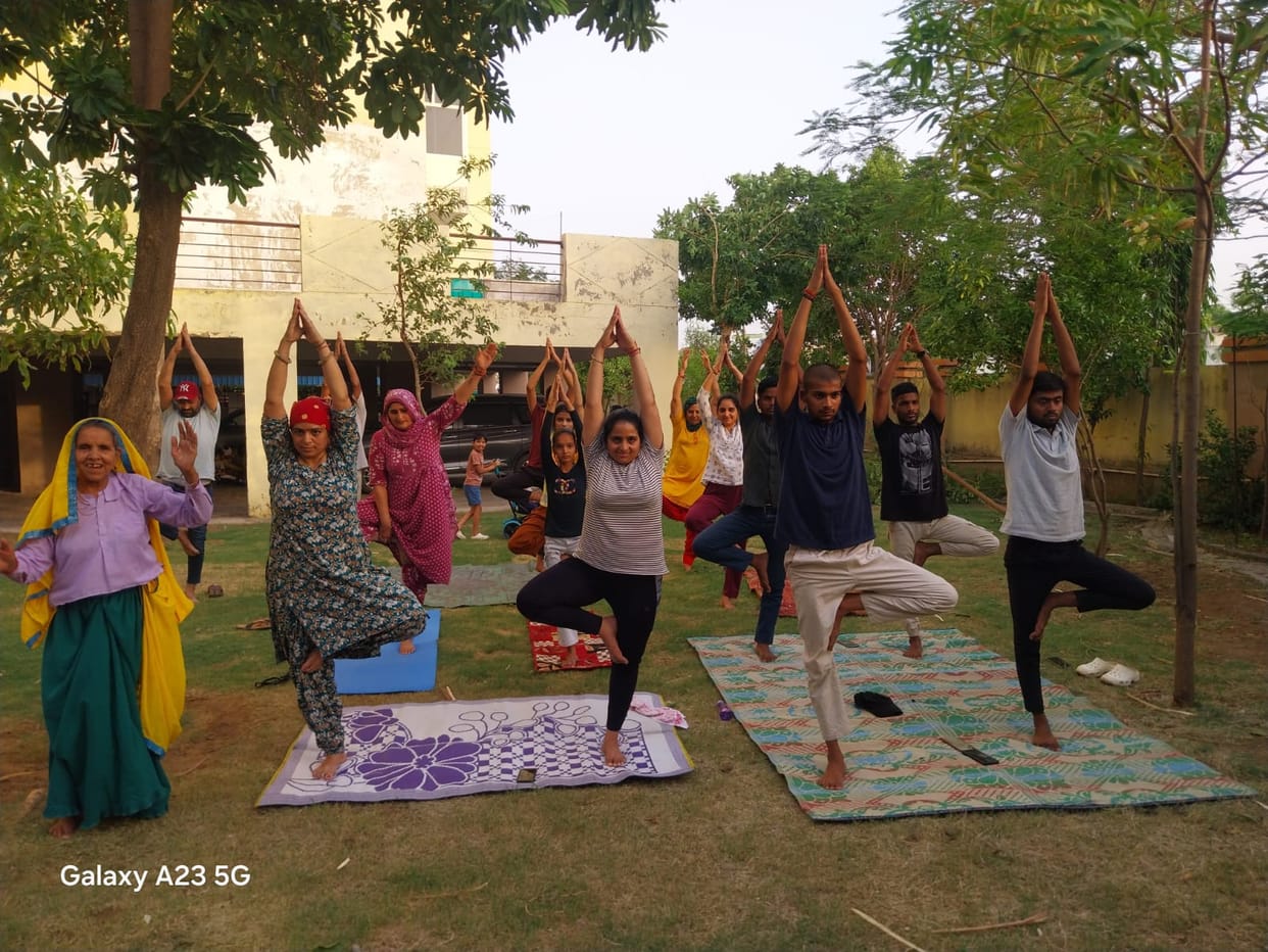 Yoga: A way of living a disciplined life.