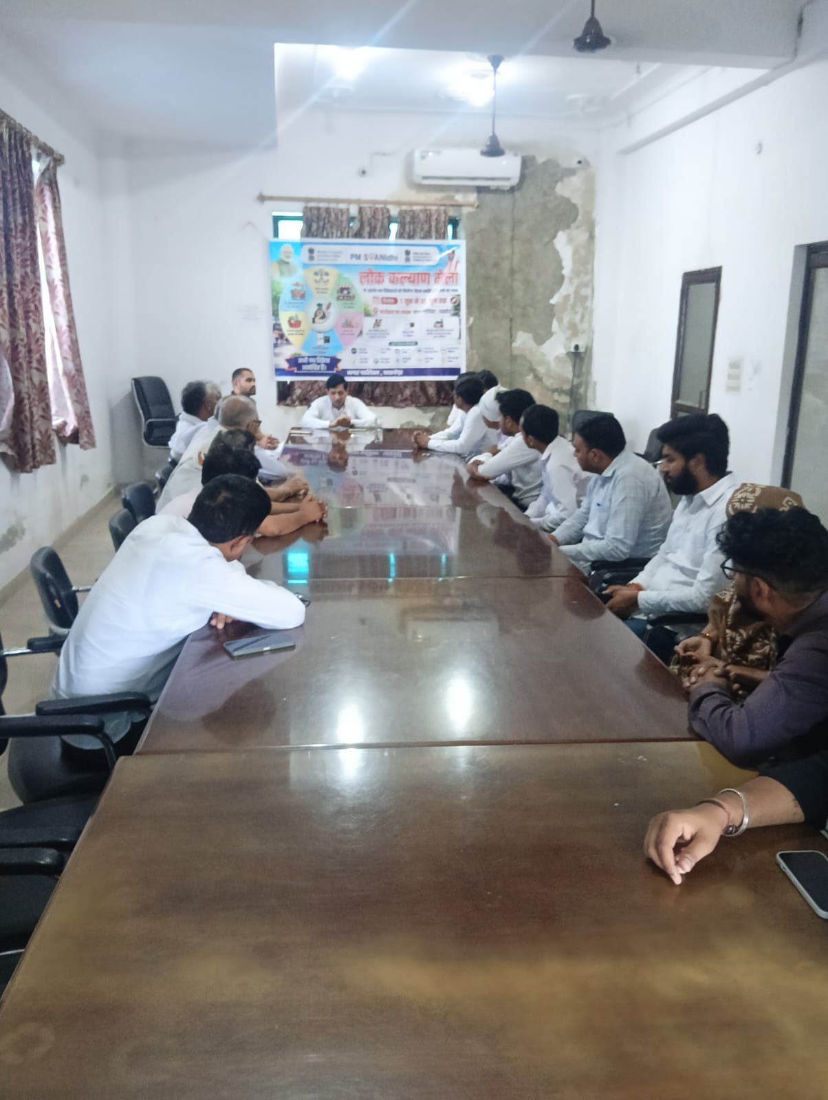 SDM holds meeting with ward councilors regarding the SIR campaign.