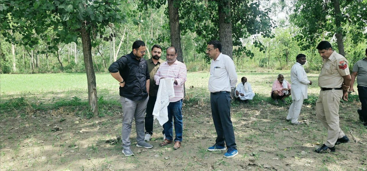 Encroachments removed from eight acres of Panchayat land