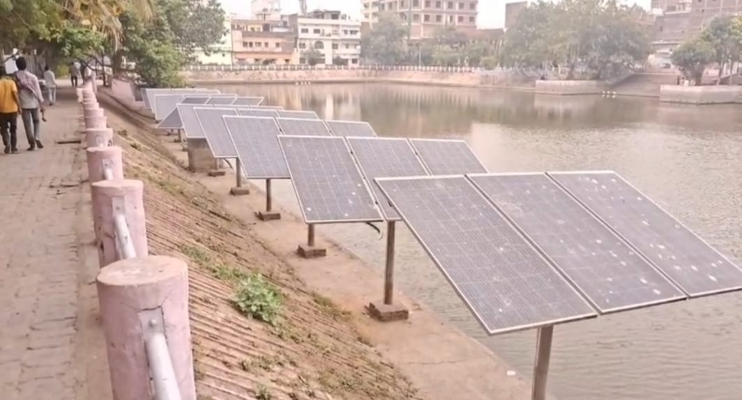 solar plant at ramsagar sarovar in gaya turns defunct probe team formed today bihar news