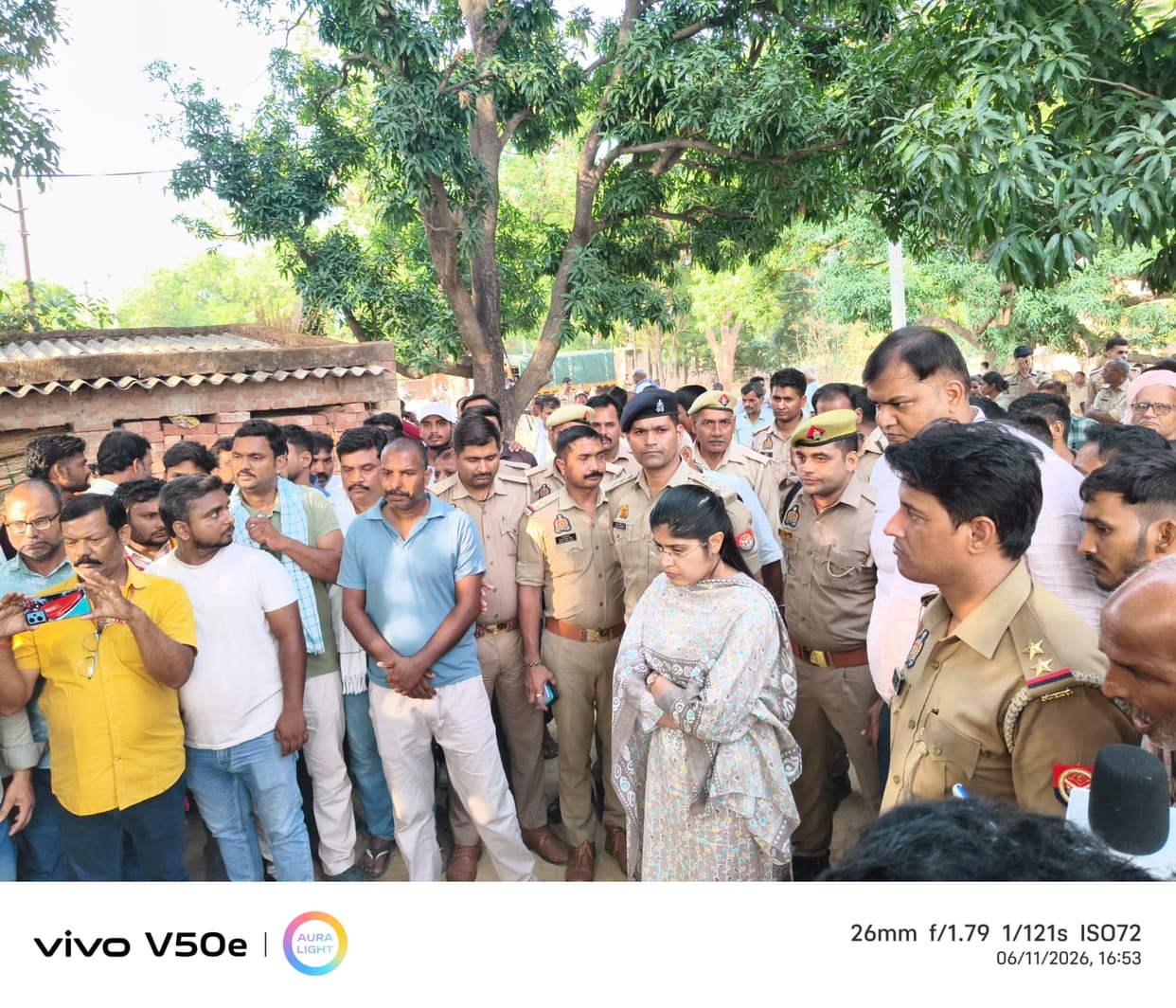 Refusal to perform husband's last rites; demand for demolition of the accused's house and an encounter.