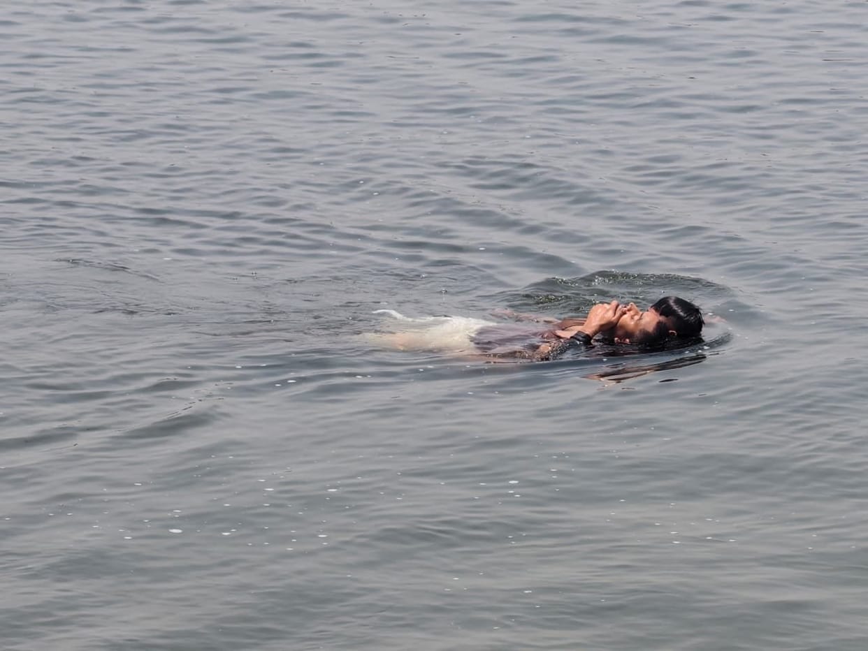 Mock drill: Villagers stranded due to the rising water level of the Gomti River were rescued