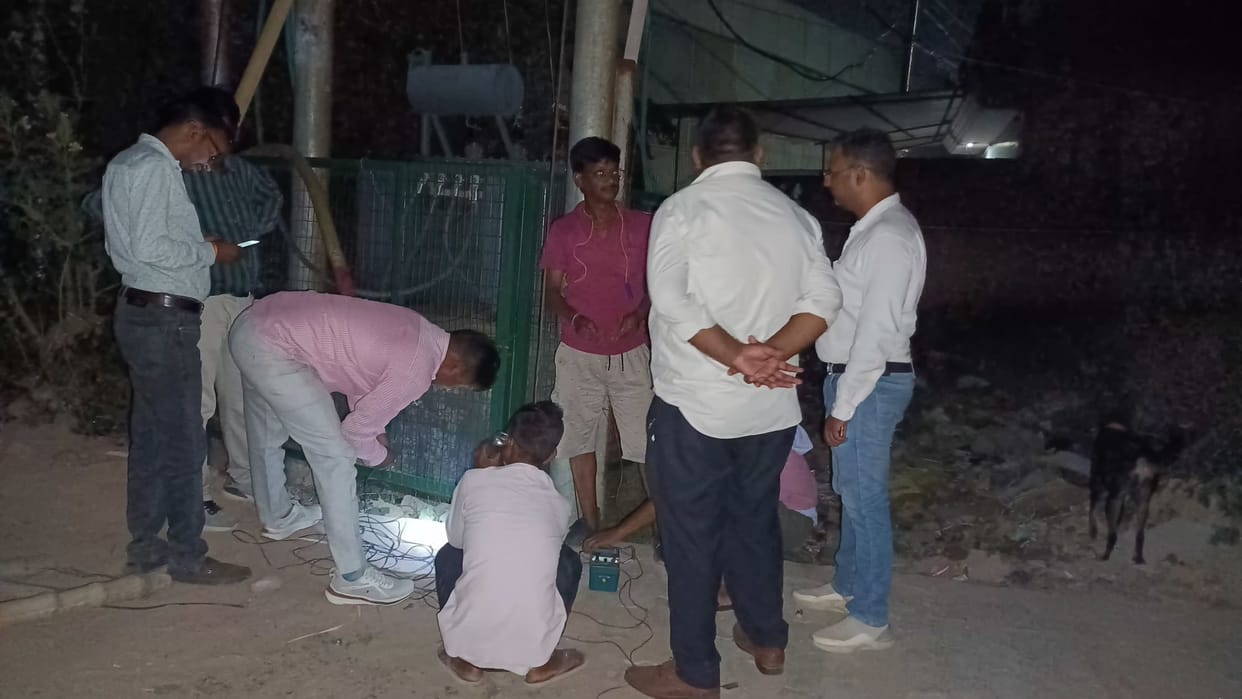 Wires snapped and jumpers blown off in the storm; power supply to 700 villages disrupted.