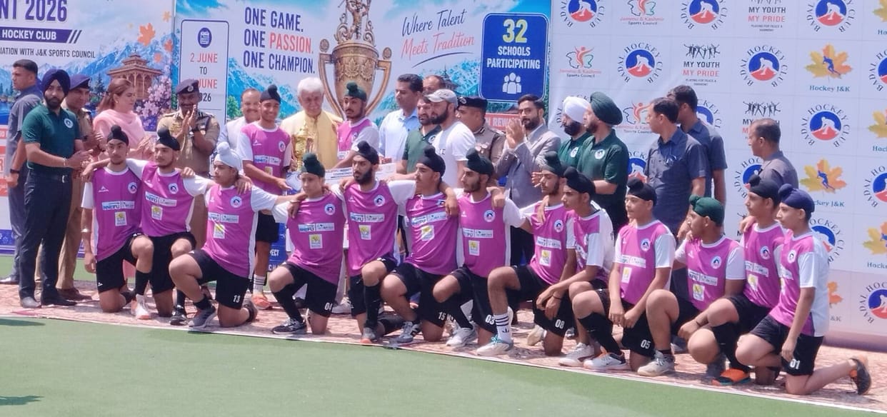 Srinagar, Hockey Tournament, St. Josheph Baramulla, Won Alpha Inter School Championship