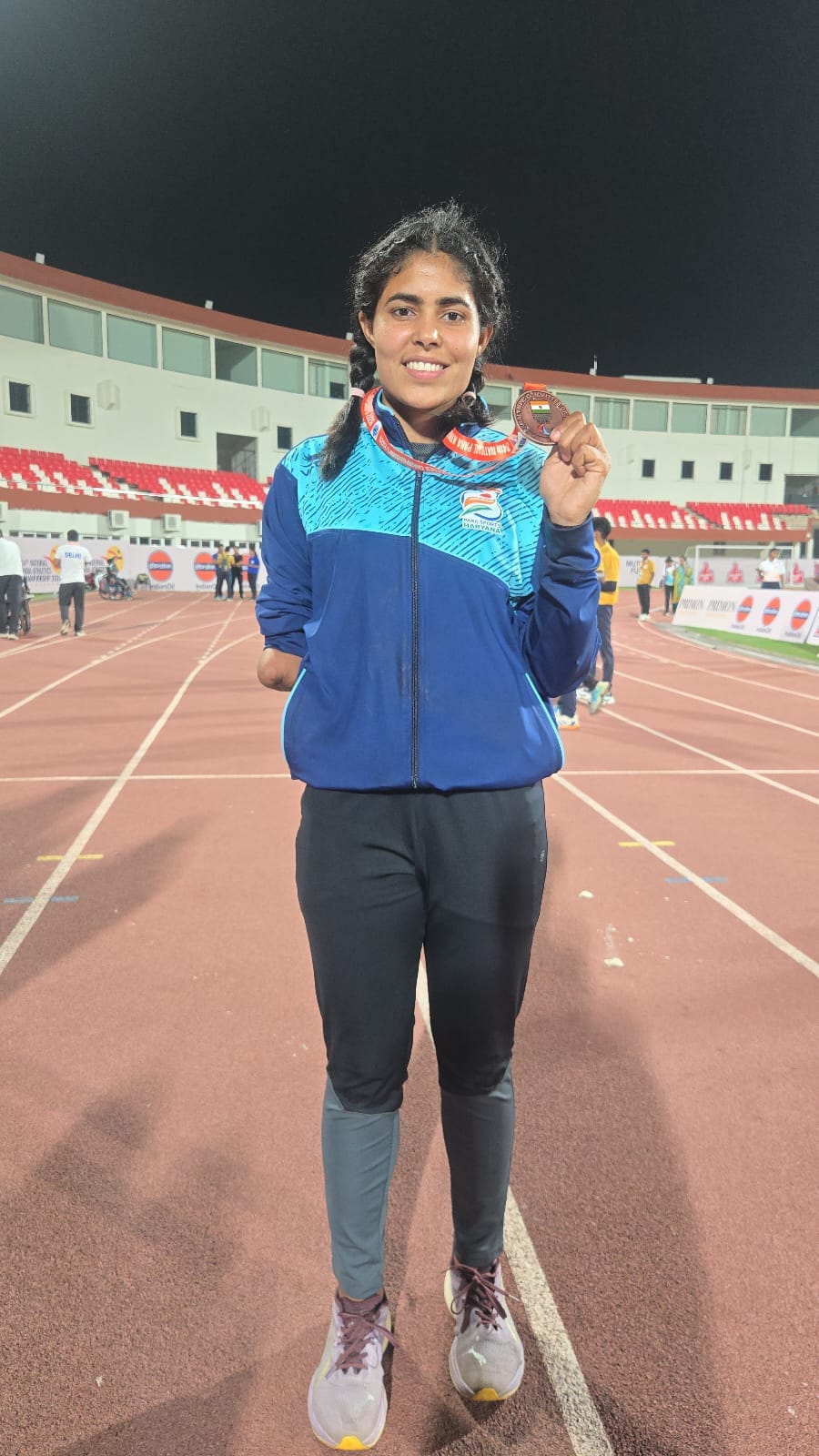 Mafi wins bronze at the Open National Para Athletics.