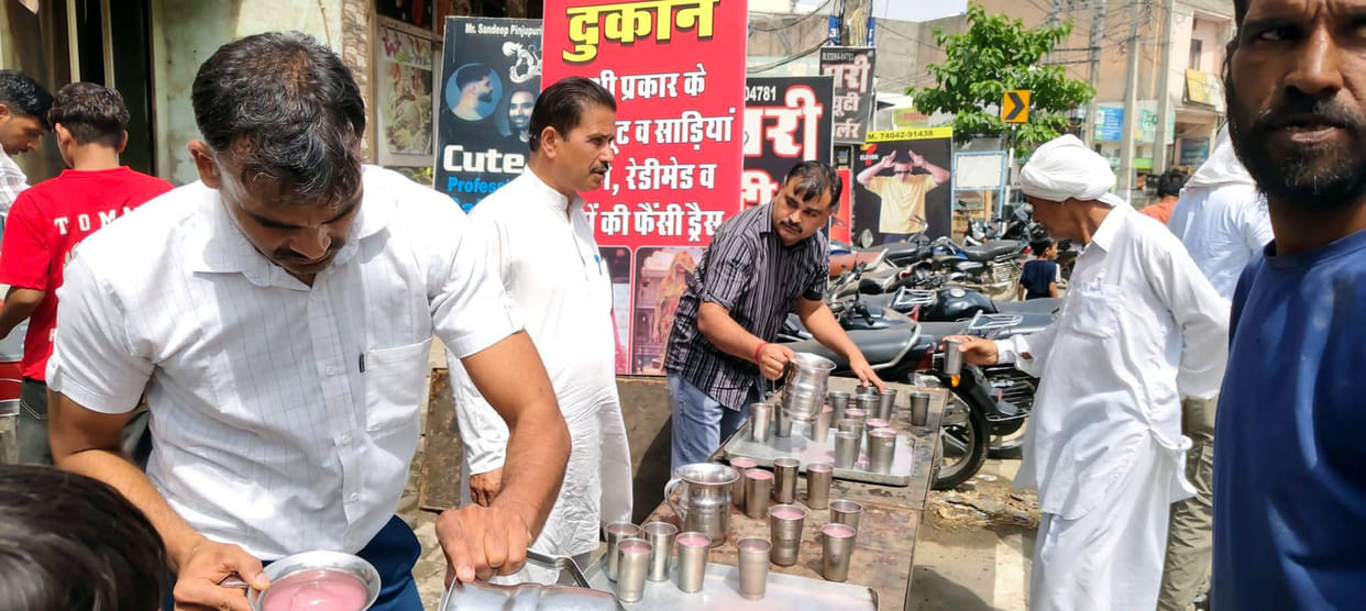 At the Kapil Muni Tirath, devotees took a holy dip, worshipped their chosen deities, and performed acts of charity and merit.