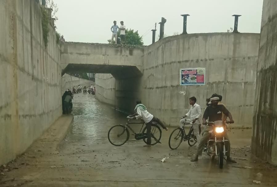 It rained 23 mm in five hours, and the temperature dropped by 12 degrees in 48 hours