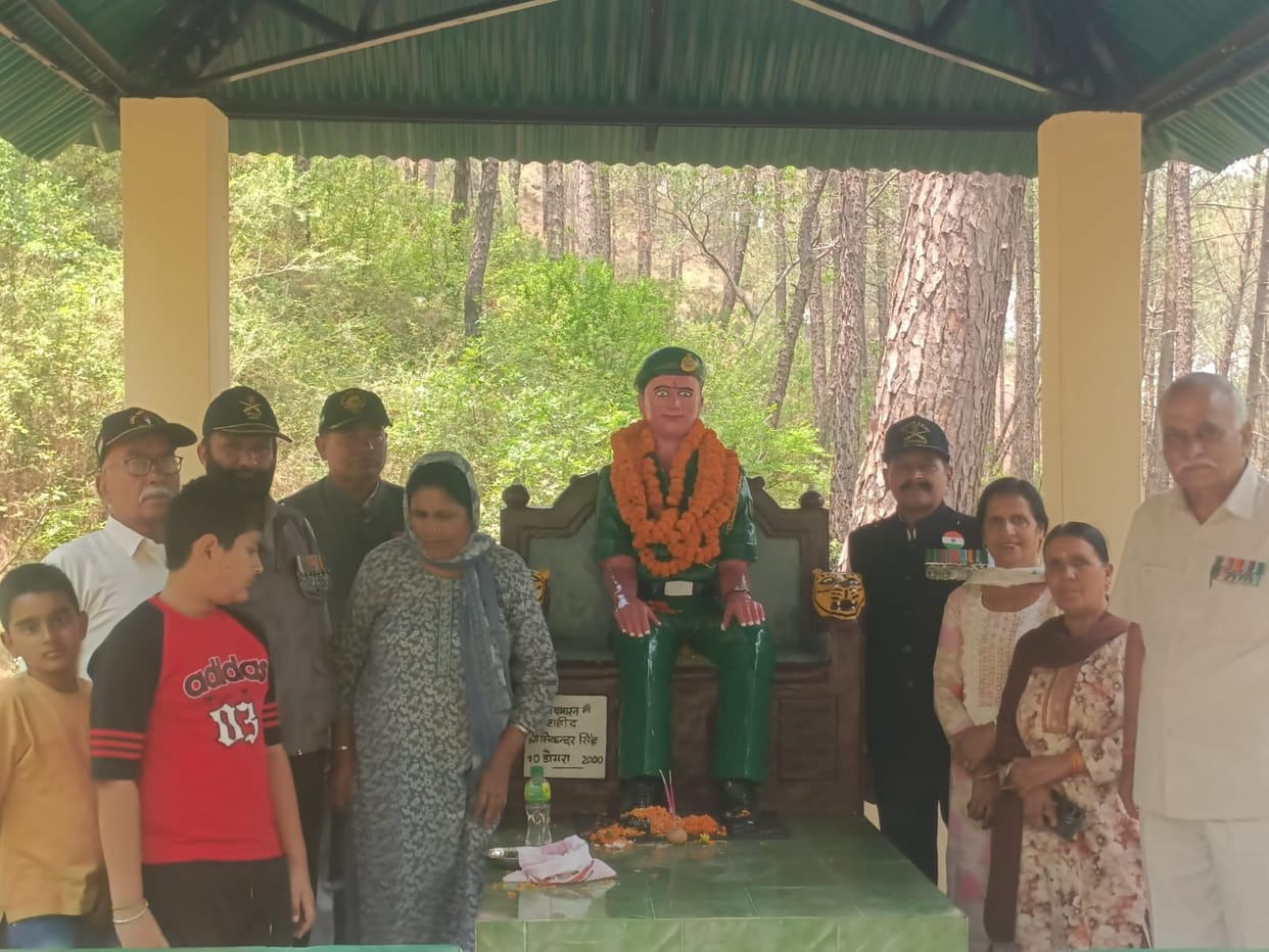 Heartfelt tribute paid to Martyr Sikandar.