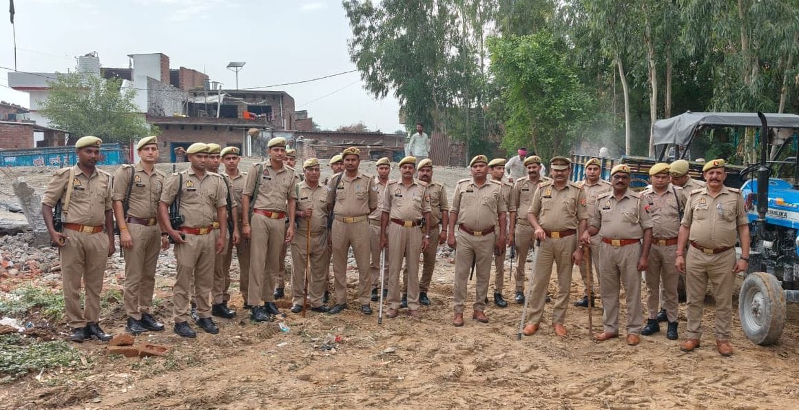 Police and administration remained alert in view of Friday prayers.