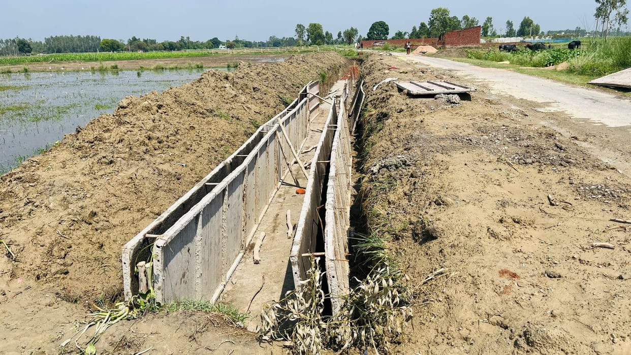 Roads and drains to be constructed in Pihani at a cost of 1.47 crore
