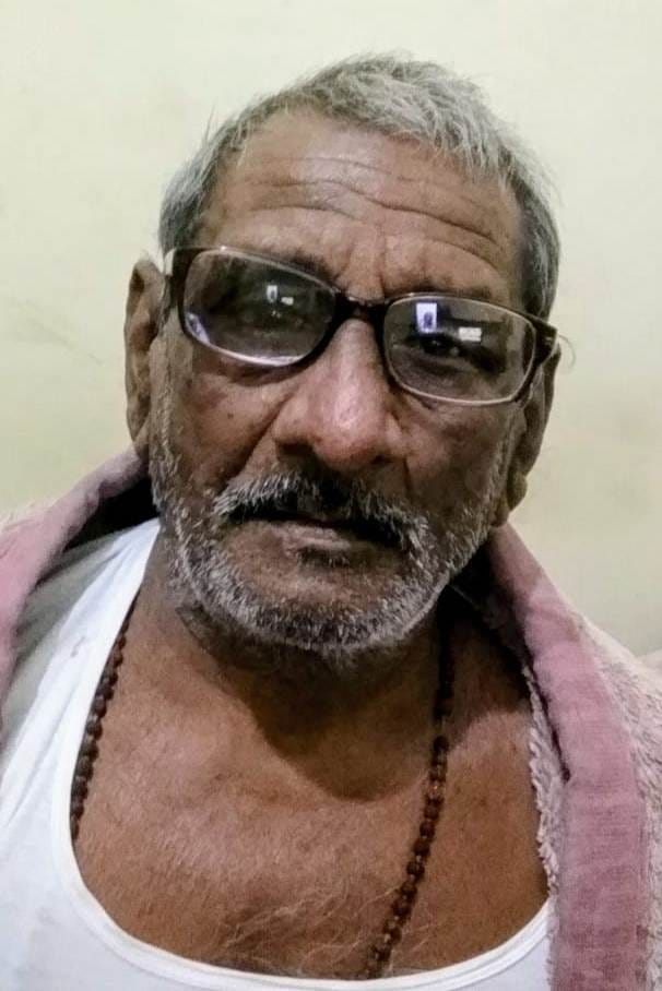 Former village head's father dies after being hit by a train.