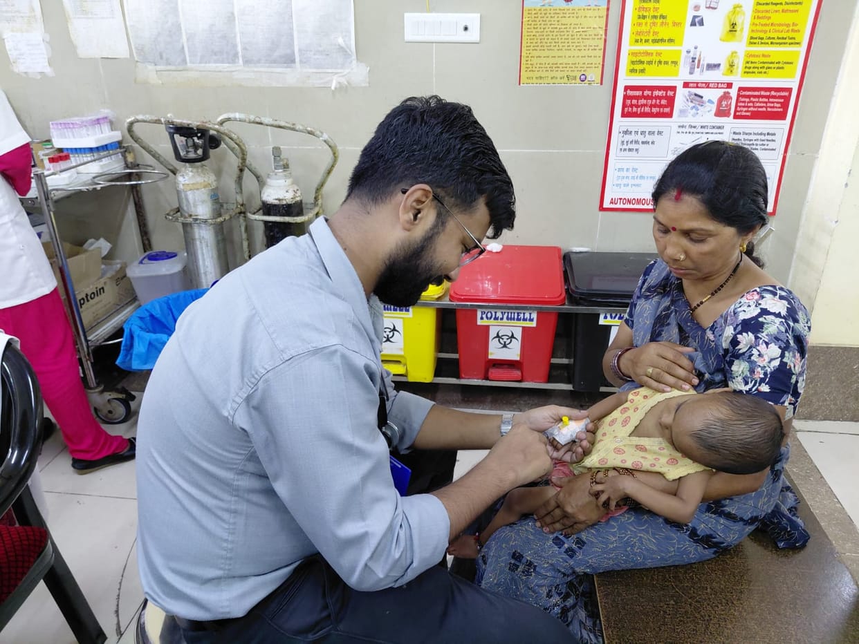 Unbalanced weather deteriorates the health of children, 28 admitted