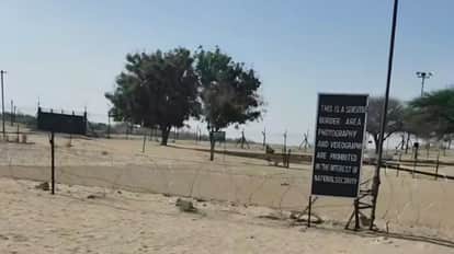 Major operation by security agencies at the Jaisalmer border suspicious youth detained