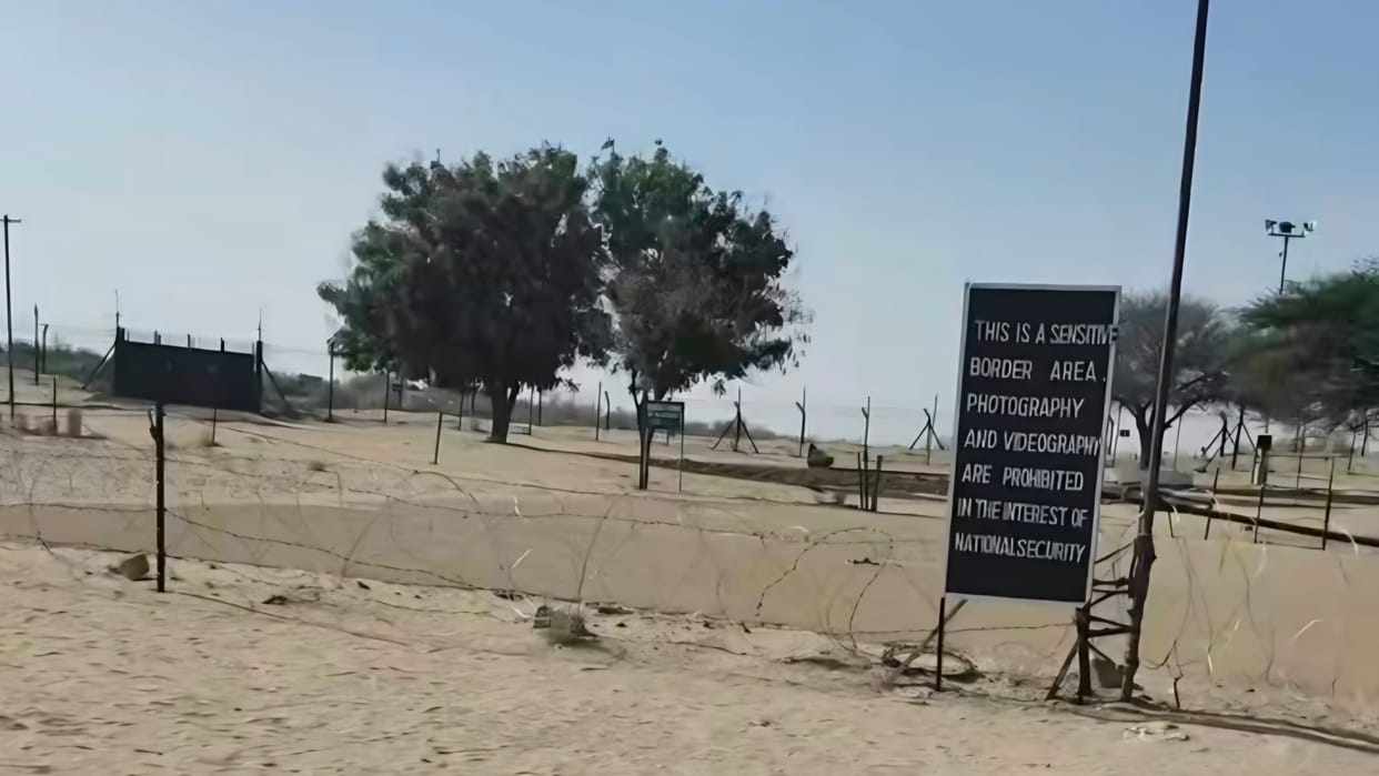 Major operation by security agencies at the Jaisalmer border suspicious youth detained