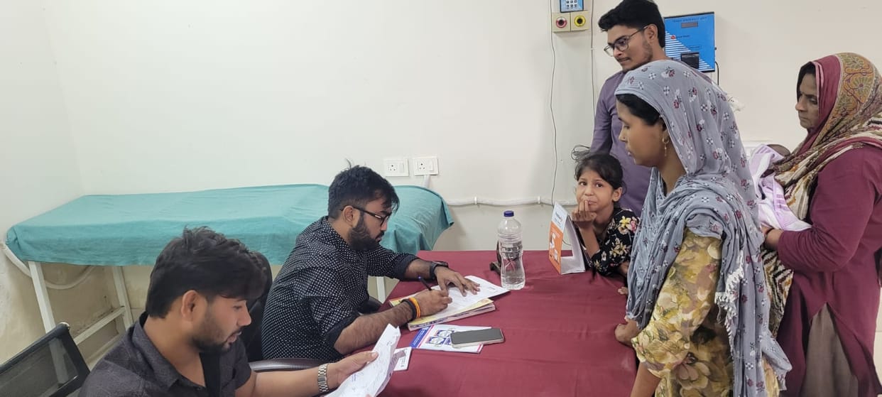 Children are falling prey to viral fever and stomach pain amidst the changing weather.