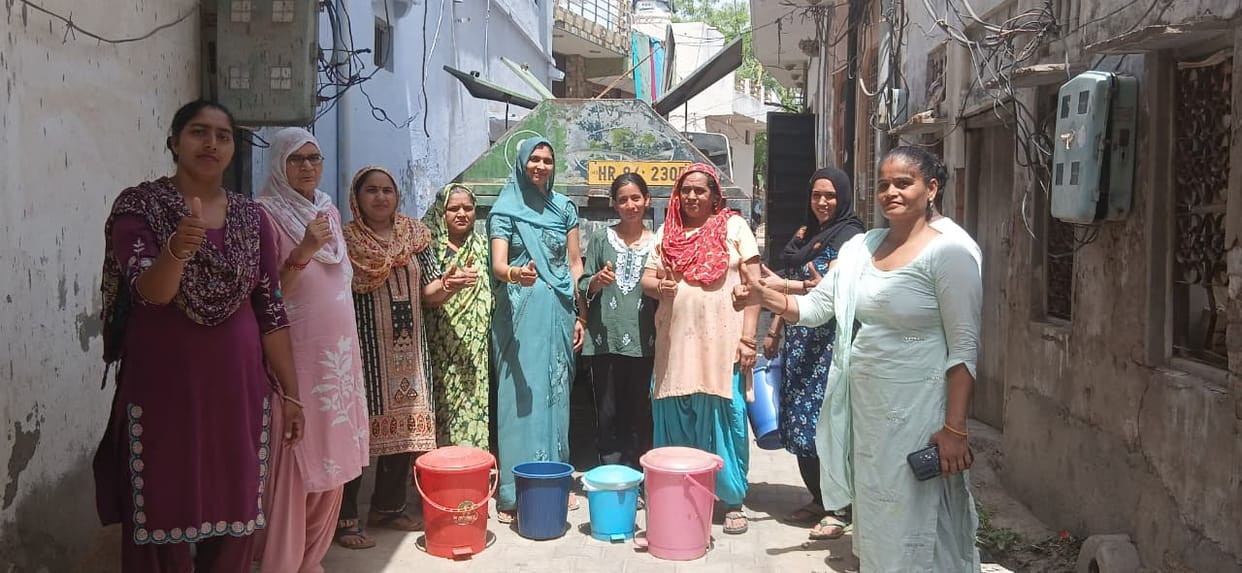 Municipal Council teams are raising awareness among women about cleanliness