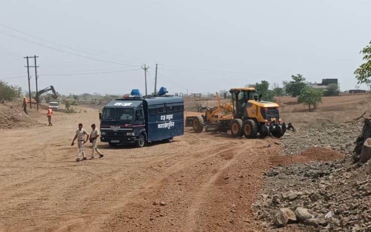 Work has commenced in the investment zone; raids are being conducted to locate those who pelted stones
