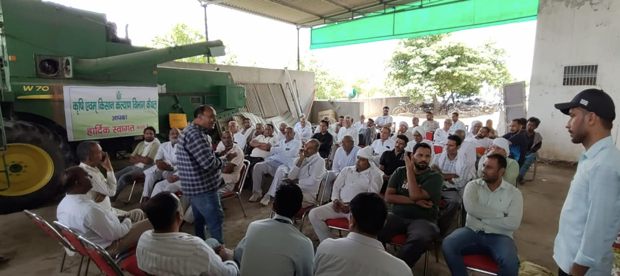 Agricultural experts provided information on modern farming.