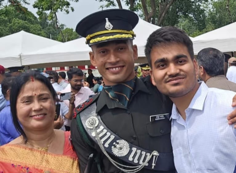 youth becomes an indian army lieutenant a wave of joy sweeps through family and village Muzaffarpur Bihar