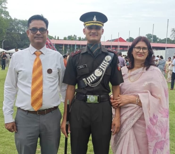 Priyanshu Rawat from Rudraprayag Commissioned as Lieutenant in Indian Army