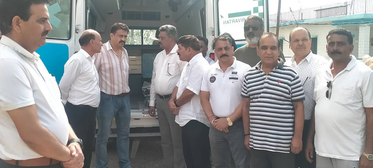 Civil Hospital Bhoranj receives Advanced Life Support ambulance.