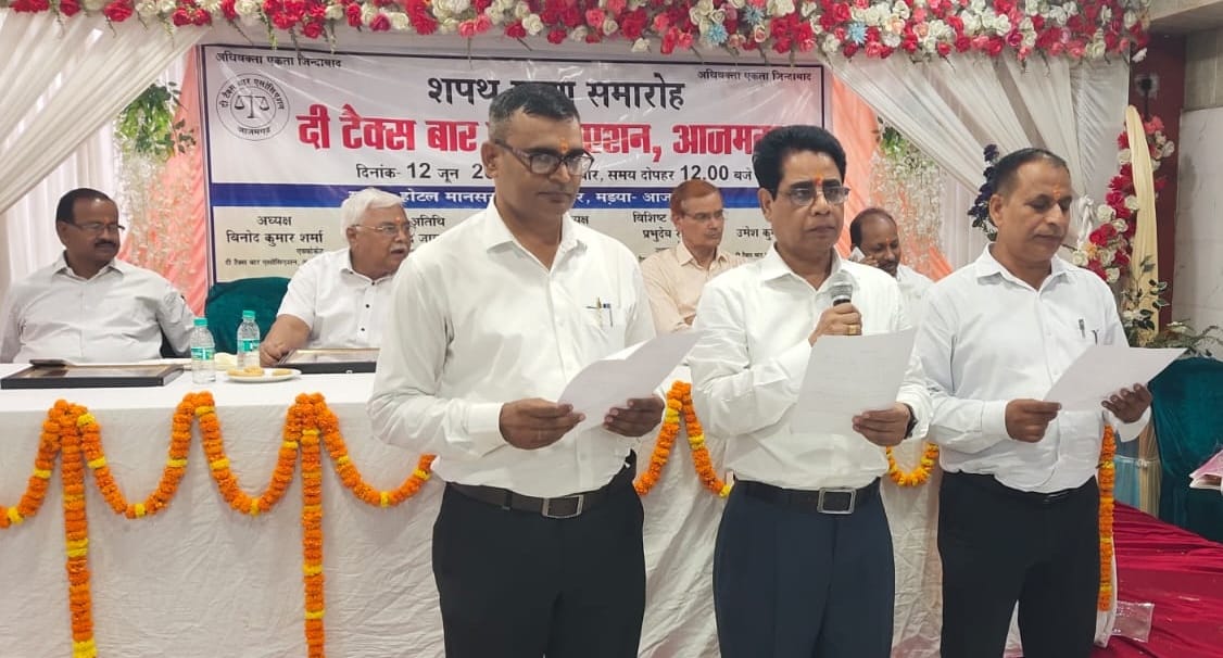 The new office-bearers of the Tax Bar Association took oath