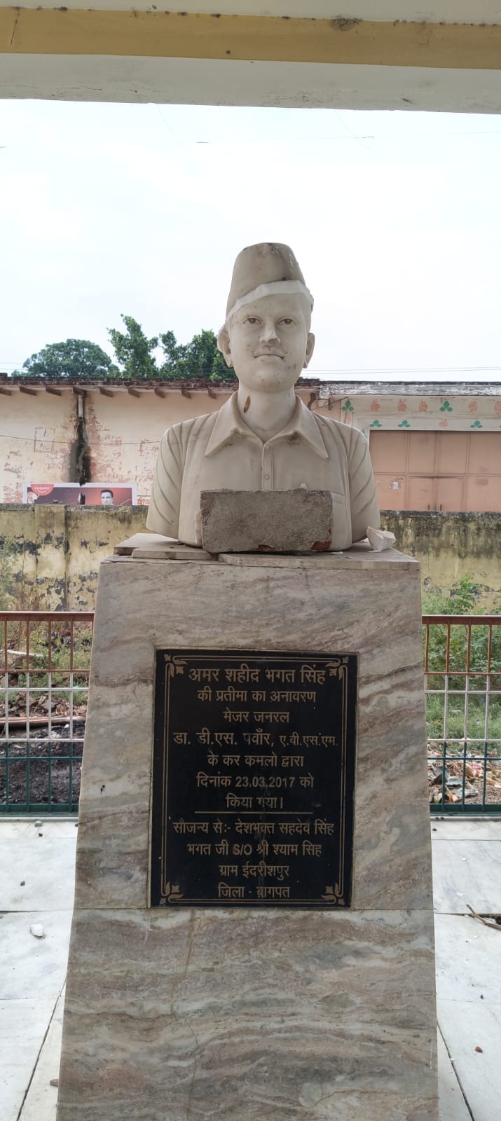 Bhagat Singh's statue vandalised, sparking outrage