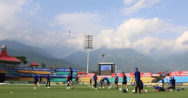 Players from India and Afghanistan sweated it out.