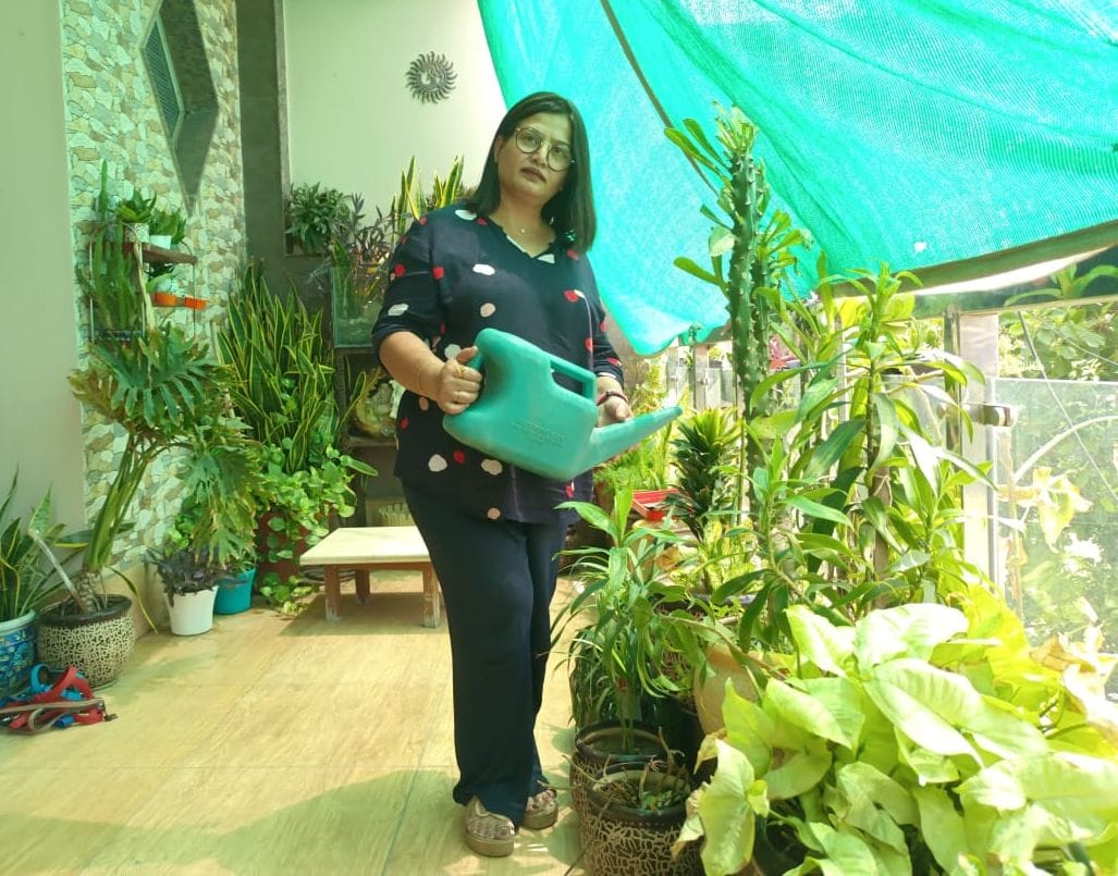 150 plants flourish in Dr. Sonia's garden