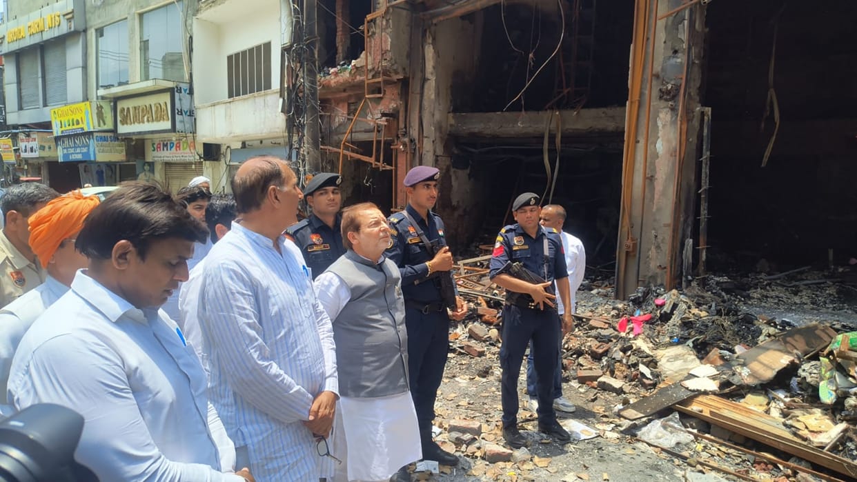 The government stands with the fire victims: Cooperation Minister