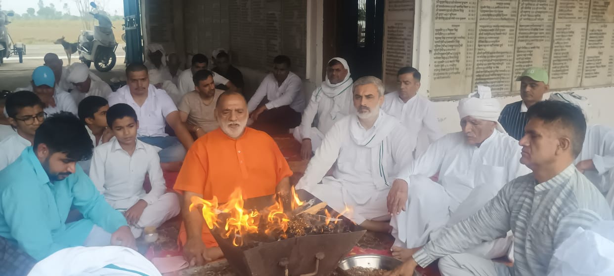 Shanti Path was organized in Dighal