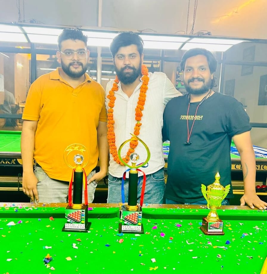 The thrill of the billiards tournament: Shubham and Puru reach the final.
