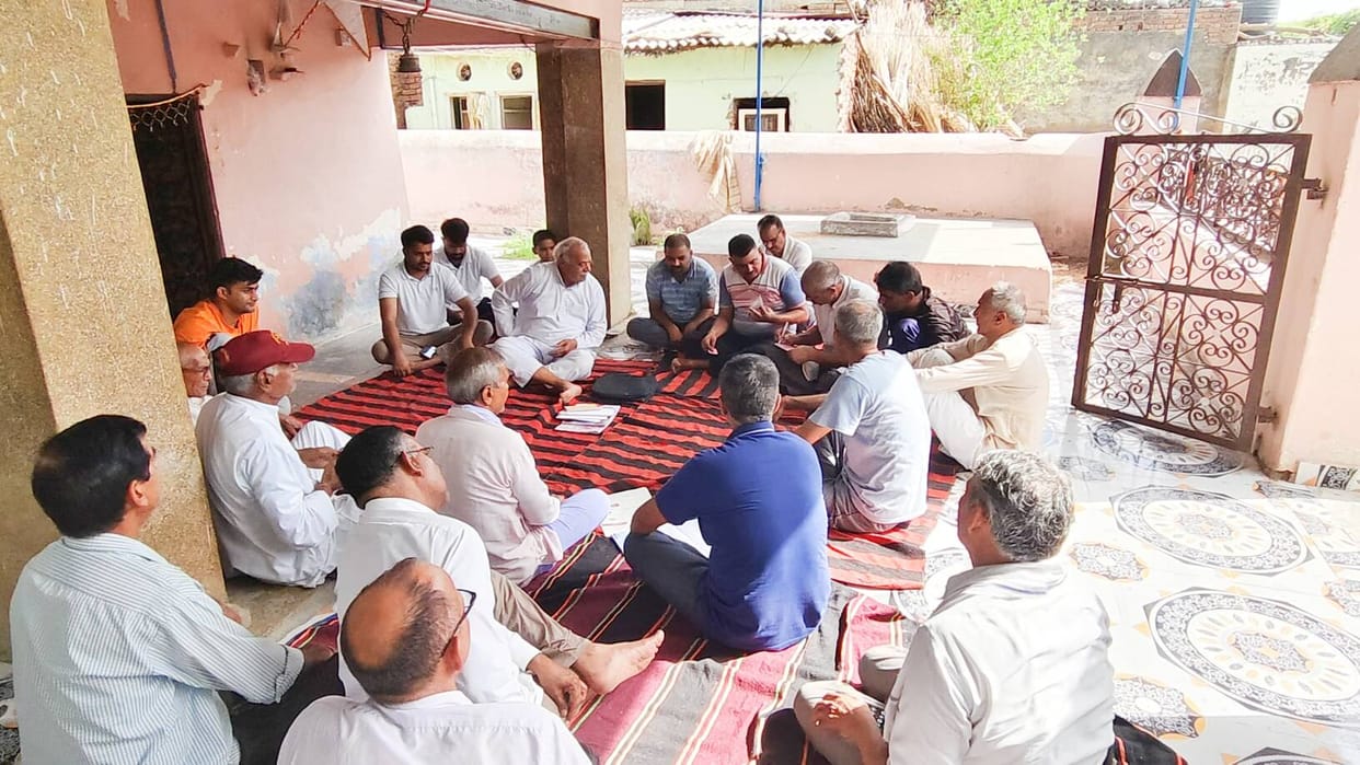 New executive committee of Arya Samaj formed in Dhauleda; Subedar Rajendra Singh becomes President.