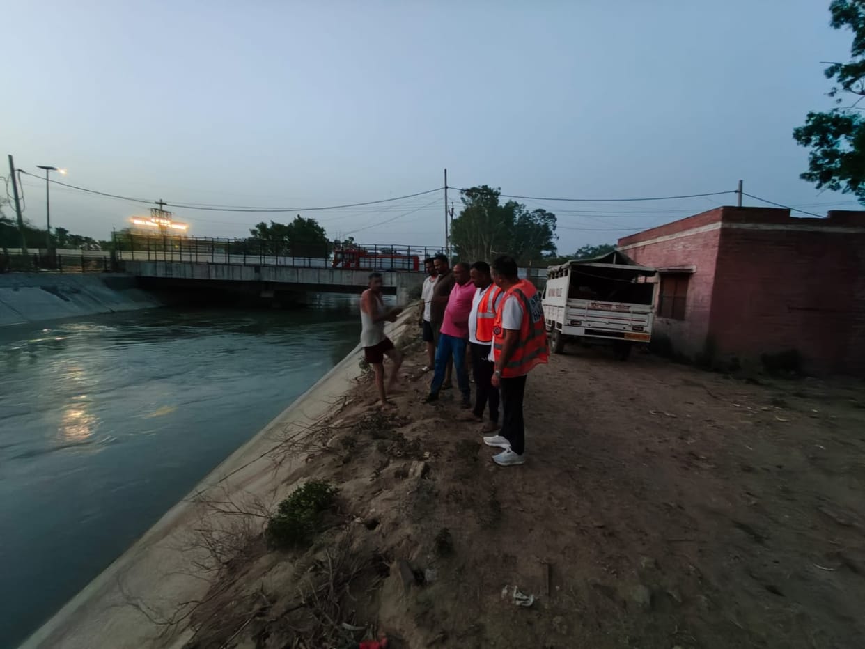 No trace of the minor who drowned in the canal even after 40 hours