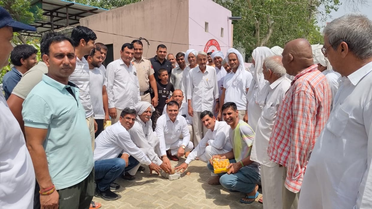 MLA Rajesh Joon inaugurated three projects