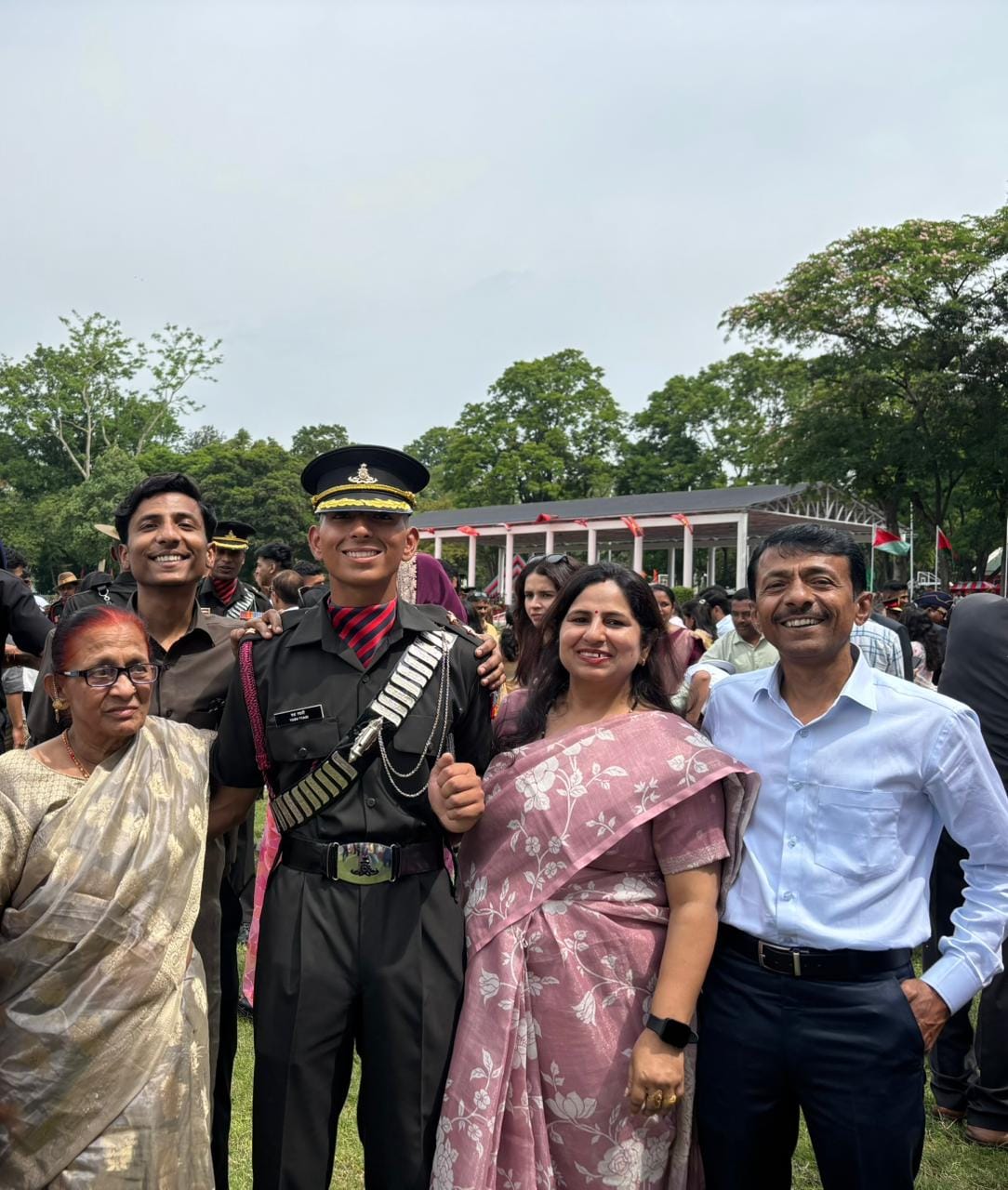 Jainpur's son becomes an Indian Army officer; Lieutenant's stars adorn Yash Tyagi's shoulders.